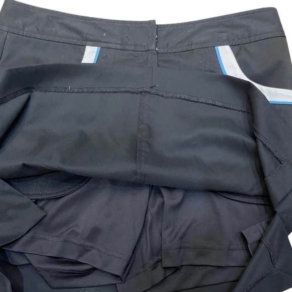 IZOD XFG Black Stretch Golf Skort with Pockets & Tee Holder Sz 2 - Picture 7 of 8